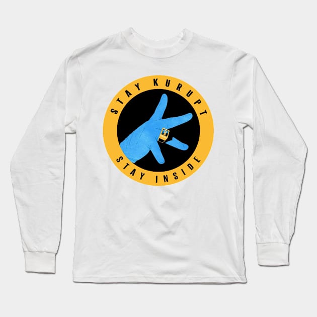 Stay Inside Long Sleeve T-Shirt by rezolivarez